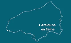 Emplacement de Arelaune-en-Seine